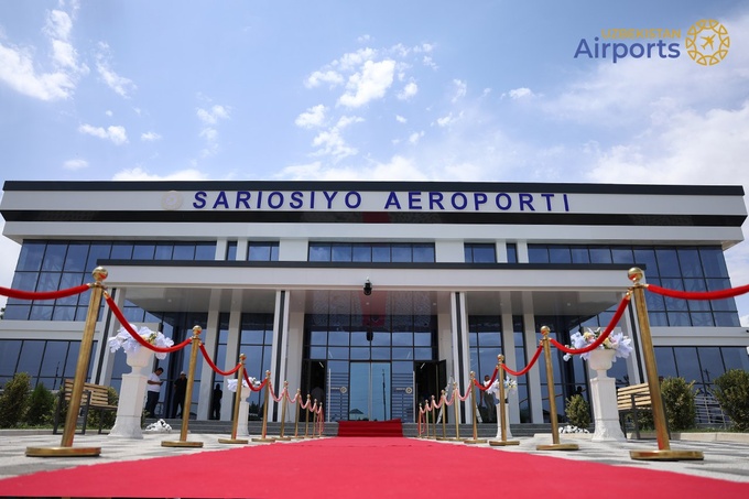 silk avia, uzbekistan airports, аэропорт, сариасия