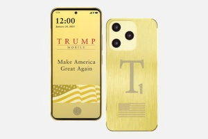 Семья Трампа запустила мобильную сеть Trump Mobile и золотой смартфон с флагом США