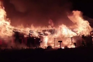 В ресторане Alpina на территории курорта Amirsoy произошел пожар