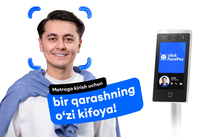 Yo‘l haqini bir qarashda to‘lash: FacePay to‘lov tizimi Chilonzor yo‘nalishida ham ishga tushdi