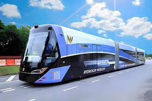 Yaponiyada rezina g‘ildirakli tramvay ishga tushiriladi