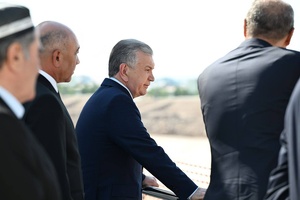 На железной дороге Байткурган — Паркент уже проложено почти 24 км рельсов