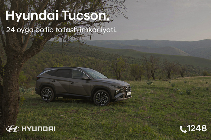 Hyundai Uzbekistan Hyundai Tucson uchun 24 oylik muddatli to‘lov dasturini ishga tushirdi