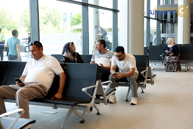 aeroport, rekonstruksiya, toshkent aeroporti, uchib kelish zali, uzbekistan airports