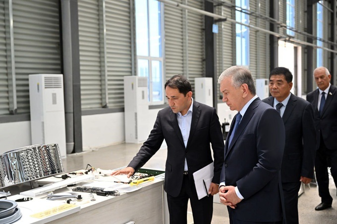 midea, джизакская область, заамин, технопарк, электротехника