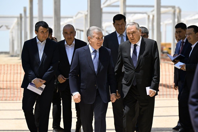 джизакская область, заамин, технопарк, шавкат мирзиеев, электроника