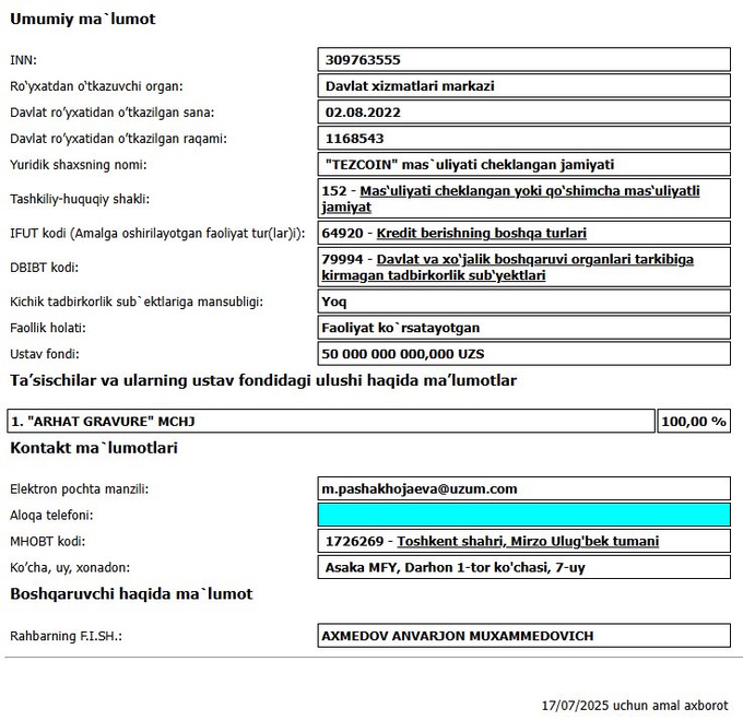 uzum nasiya, комитет по конкуренции, рассрочка