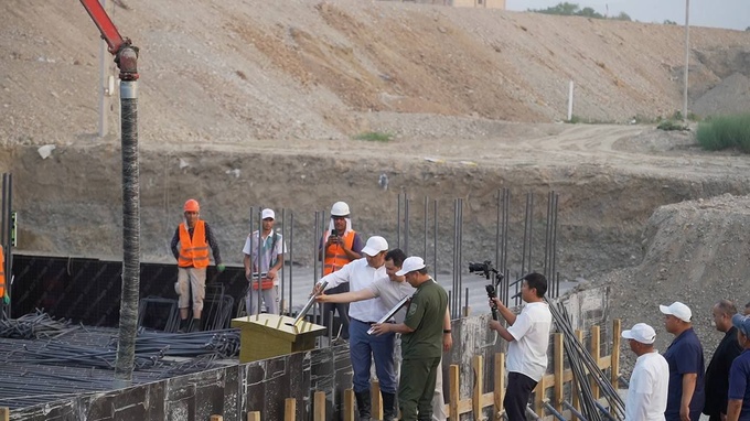 маргилан, строительство, ферганская область