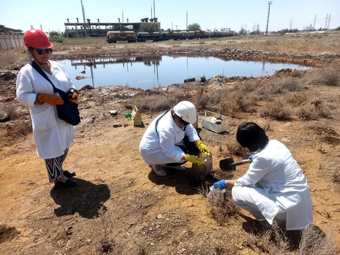 загрязнение, минэкологии, навоийская область