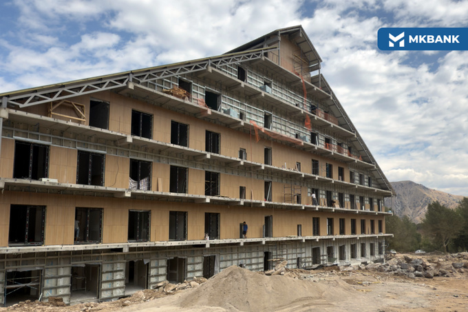 «Микрокредитбанк» поддержал строительство нового Apart-hotel на курорте Чимган