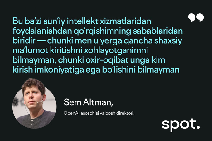 chatgpt, sem altman, yozishmalar, maxfiylik