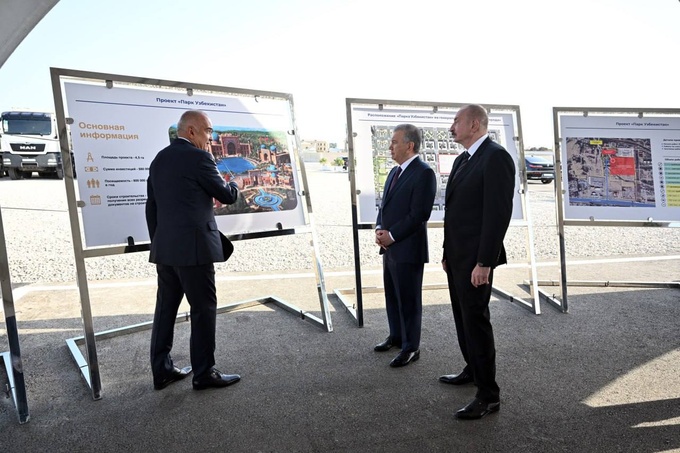 азербайджан, джахонгир артыкходжаев, ильхам алиев, парк узбекистан, шавкат мирзиеев