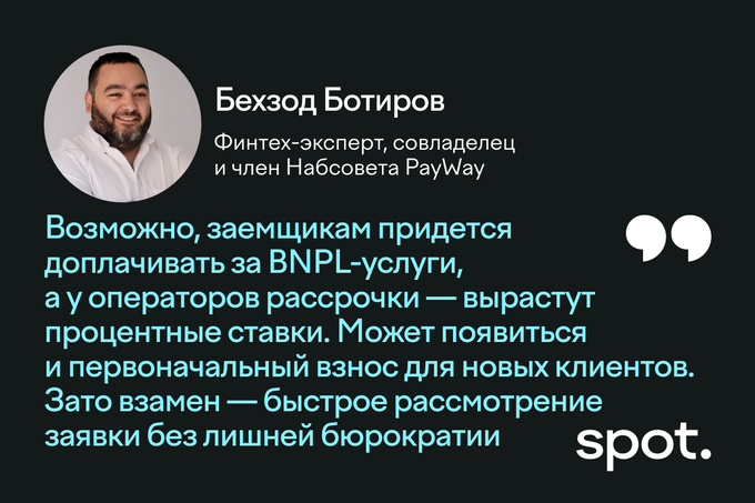 bnpl, рассрочка, тимур ишметов, центробанк