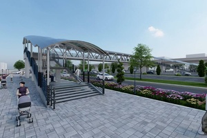 Yashnobodning Ohangaron shoh ko‘chasida 4 ta yo‘l o‘tkazgich quriladi. Foto