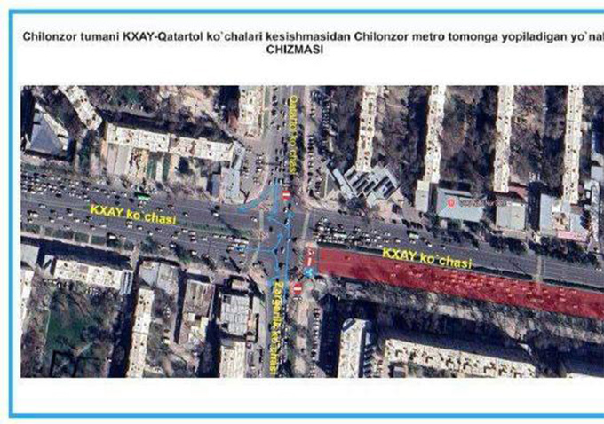 chilonzor, ta'mirlash, toshkent shahri, yo'l