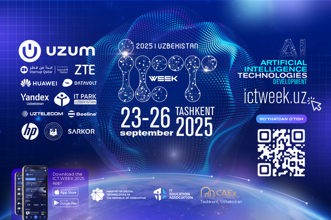 ICT Week Uzbekistan 2025 объединит мировых экспертов для обсуждения технологий будущего
