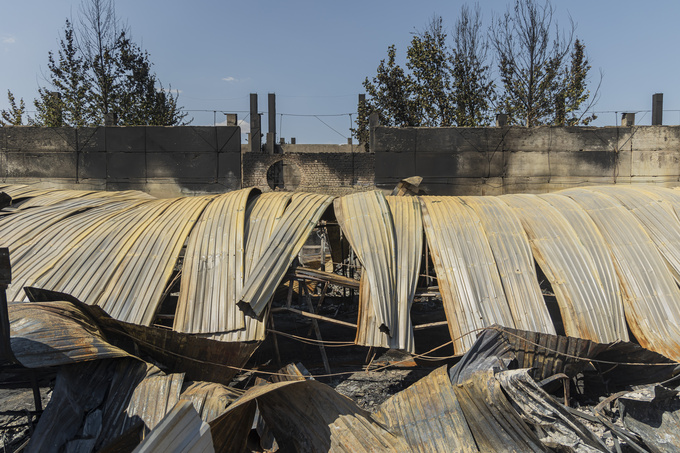 bozor, toshkent viloyati, uch qahramon, yong'in