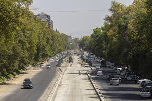 В Ташкенте начали строить две новые полосы BRT общей протяженностью 2,7 км