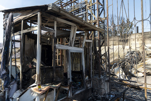 Uch qahramon bozoridagi yong‘inda do‘konlarning 40%i yonib ketdi