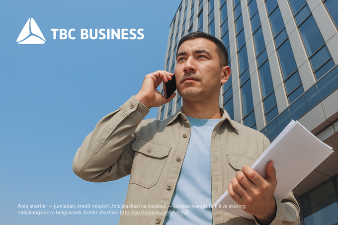 TBC Business — dam olish kunlarida ham ishlaydigan onlayn bank xizmati