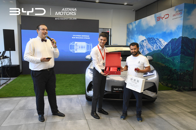 byd astana motors, реклама