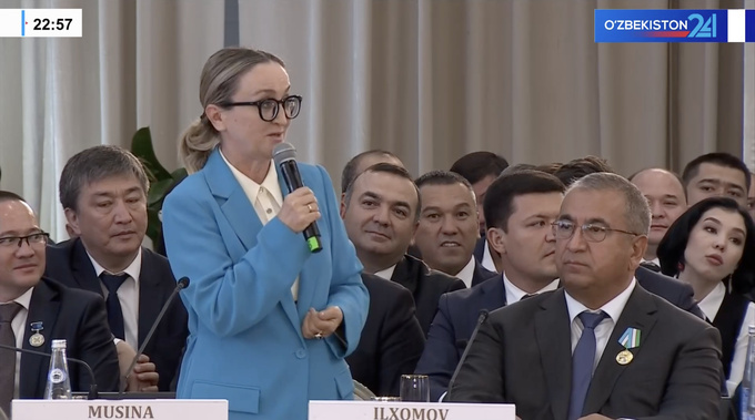 alfiya musina, nobel, prezident, shavkat mirziyoyev, tinchlik, uzbev