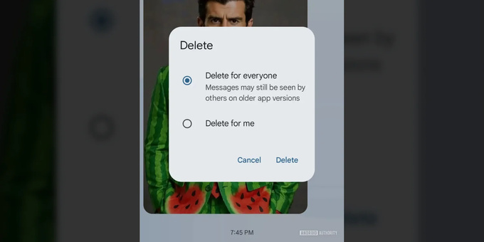 android, o'chirish, xabarlar