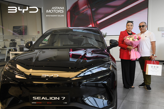 byd astana motors, реклама