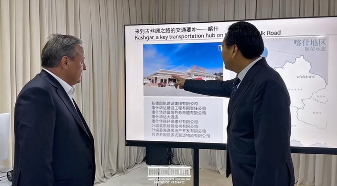 andijon, logistika, temiryo'l, xitoy