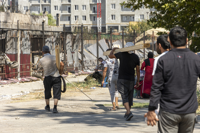 базары, пожар, уч кахрамон