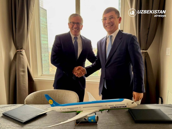 aqsh, boeing, donald tramp, samolyot, shavkat mirziyoyev, uzbekistan airways