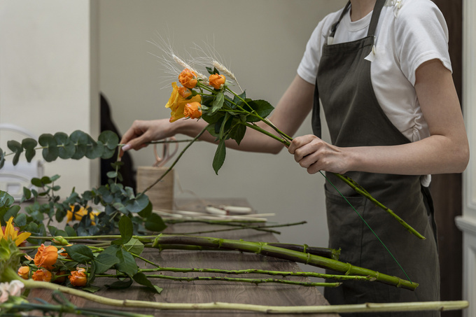 предпринемательство, свой бизнес, цветочный магазин