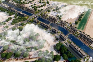 На реке Сурхандарья под Термезом начали строить крупный жилой комплекс за $50 млн