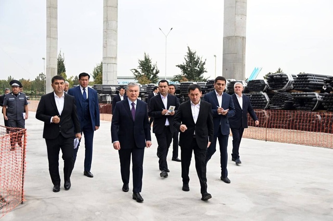 aeroport, namangan, prezident, shavkat mirziyoyev, yuk terminali