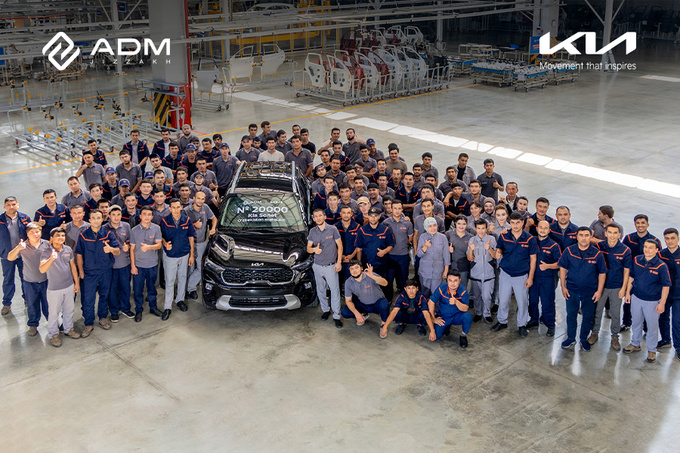 Kia отмечает важную веху: 20-тысячный Sonet сошел с конвейера завода в Джизаке