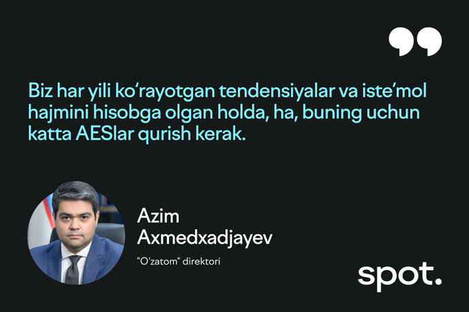 aes, atom energetikasi, o‘zatom, xronika