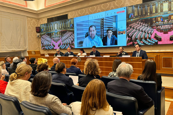 Генеральный директор Click выступил в Сенате Италии в преддверии Alta Moda Italiana в Ташкенте