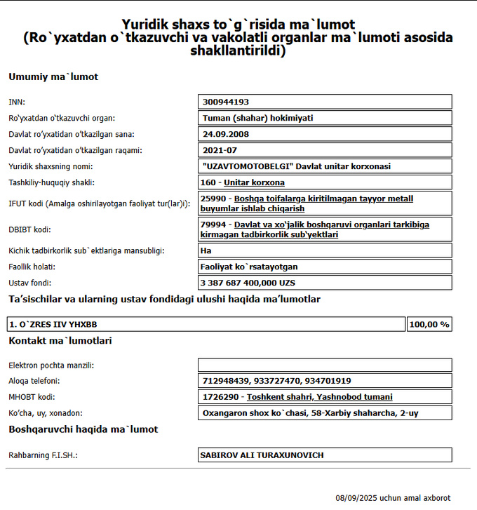 chiroyli avtoraqamlar, yhxbb