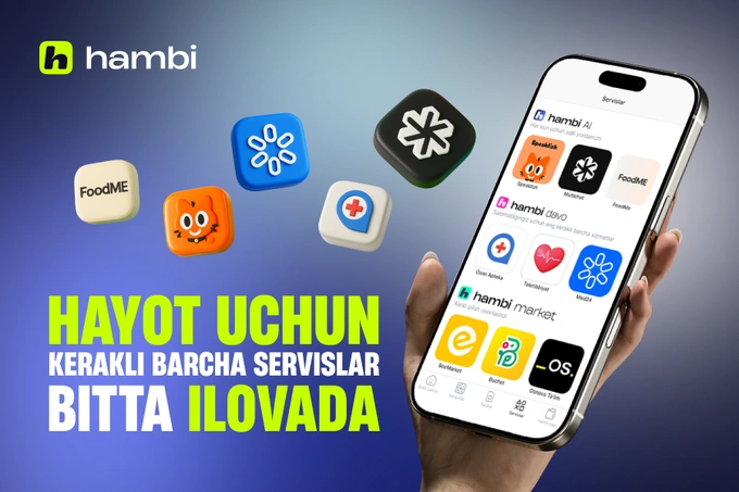 hambi superapp xizmatlar ekotizimini kengaytirmoqda