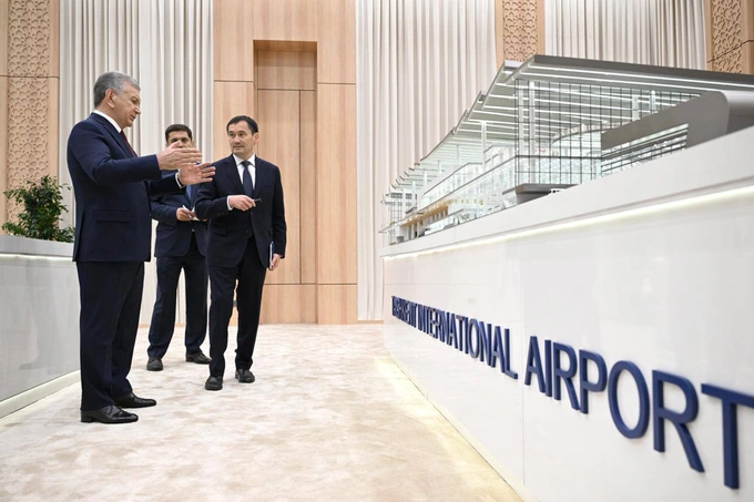 авиация, шавкат мирзиеев, новый аэропорт ташкента