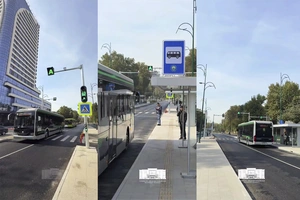 Toshkentda BRT tipidagi tezkor avtobus yo‘nalishi ochildi. Video