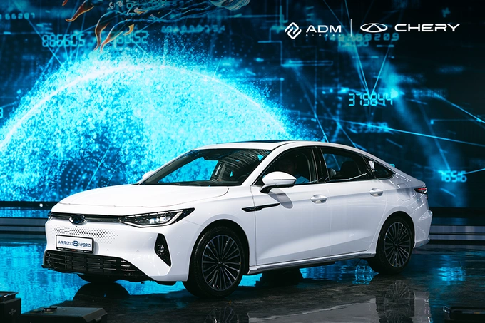 ADM Global представили новый флагманский седан Сhery Arrizo 8 Hybrid
