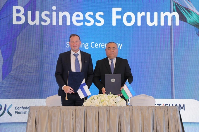 biznes forum, finlyandiya, hamkorlik, prezident, shavkat mirziyoyev