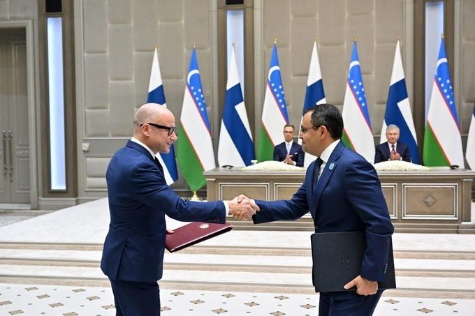 finlyandiya, hujjatlar, shavkat mirziyoyev
