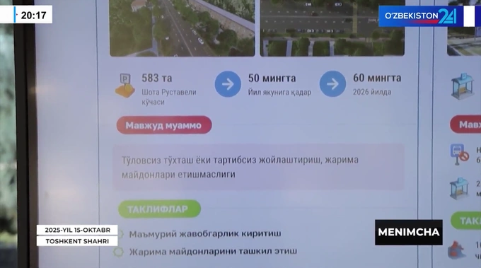 платная парковка, хокимият ташкента, шавкат мирзиеев