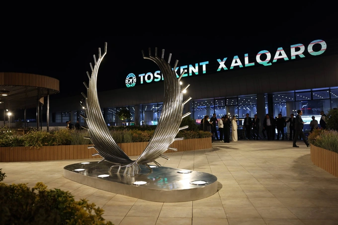 aeroport, rekonstruksiya, toshkent aeroporti, uchib kelish zali, uzbekistan airports