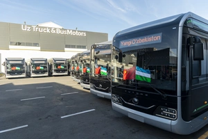 В Узбекистан прибыла партия из 202 китайских электробусов