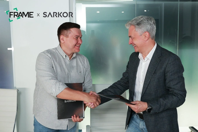 frame, sarkor, реклама