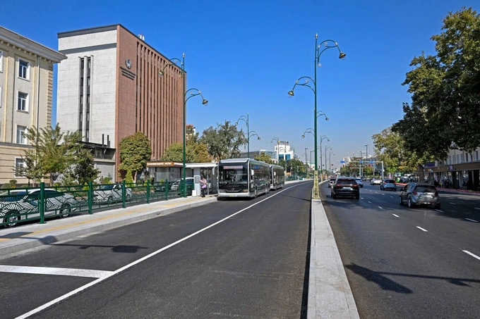 avtobus, brt, jamoat transporti, prezident, shavkat mirziyoyev, shota rustaveli