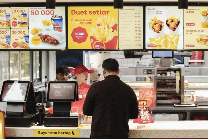 fastfud, oqtepa lavash, umumiy ovqatlanish